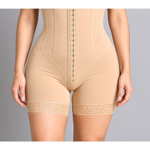 Faja Post-Surgery Compression Garment Stage 2/3 BBL Tummy Tuck Waist Trainer MED - Picture 1 of 11